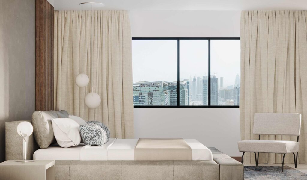 custom made curtains dubai