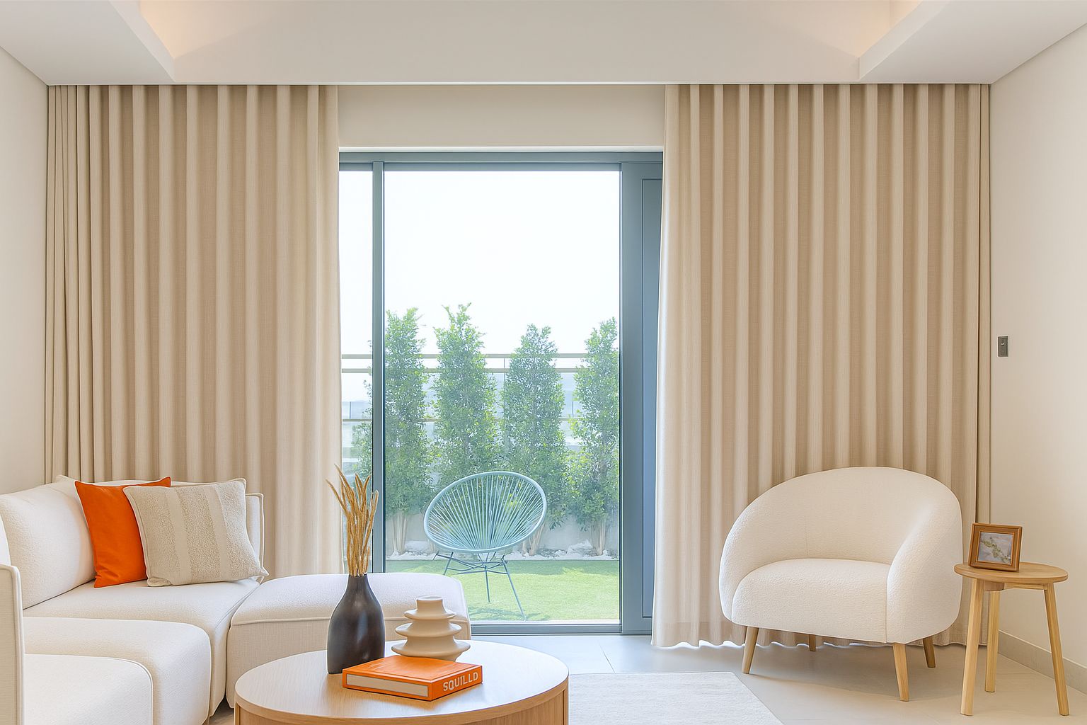 Wave-Style Blackout Curtains: clean lines, full coverage